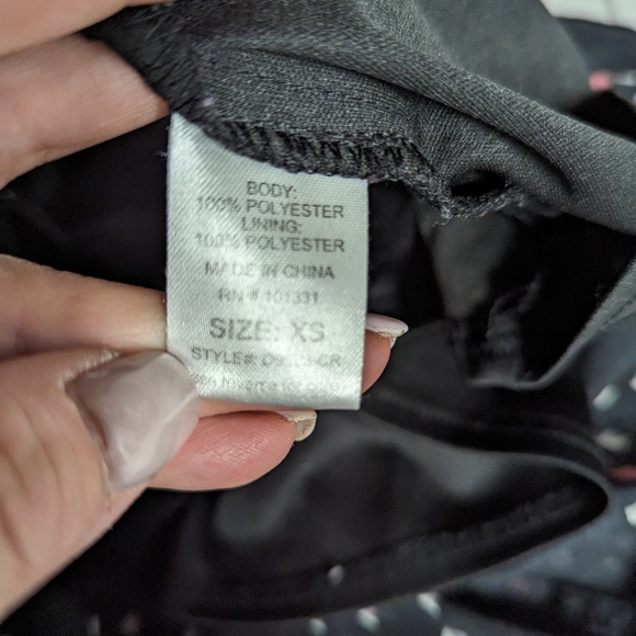 Charlotte Russe pattern high low dress. 731 - Picture 4 of 6